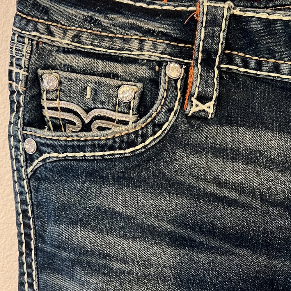 Rock Revival Priya Straight Leg Womens Jeans Size 27 NWT - Picture 3 of 14